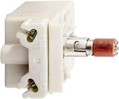 Schneider Electric - 120 VAC, 120 VDC Red Lens LED Light Module - Exact Tool & Supply