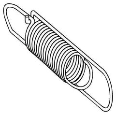 Telemecanique Sensors - 7.2 Inch Long, Limit Switch End Spring - For Use with XY2CH - Exact Tool & Supply