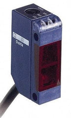 Telemecanique Sensors - Cable Connector, 10m Nominal Distance, Shock and Vibration Resistant, Multimode Photoelectric Sensor - 12 to 24 VDC, 250 Hz, PBT, 20mm Long x 12mm Wide x 34mm High - Exact Tool & Supply
