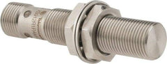 Telemecanique Sensors - PNP, 6mm Detection, Cylinder, Inductive Proximity Sensor - 3 Wires, IP68, IP69, 12 to 24 VDC, M12x1 Thread, 60mm Long - Exact Tool & Supply