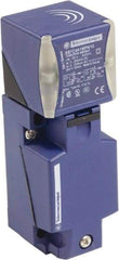 Telemecanique Sensors - NPN, PNP, NO/NC, 15mm Detection, Rectangular, Inductive Proximity Sensor - 2 Wires, IP65, IP67, IP69, 24 to 240 VAC @ 50/60 Hz, 24 to 240 VDC, 40mm Long x 117mm Wide - Exact Tool & Supply