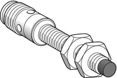 Telemecanique Sensors - PNP, NO/NC, 2.5mm Detection, Cylinder, Inductive Proximity Sensor - 4 Wires, IP67, 12 to 24 VDC, M8x1 Thread, 61mm Long - Exact Tool & Supply