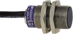 Telemecanique Sensors - PNP, 10mm Detection, Cylinder, Inductive Proximity Sensor - 3 Wires, IP68, IP69, 12 to 24 VDC, M18x1 Thread, 39mm Long - Exact Tool & Supply