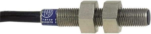 Telemecanique Sensors - NPN, 1mm Detection, Cylinder, Inductive Proximity Sensor - 3 Wires, IP67, 5 to 24 VDC, M5x0.5 Thread, 29mm Long - Exact Tool & Supply