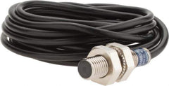Telemecanique Sensors - PNP, 2.5mm Detection, Cylinder, Inductive Proximity Sensor - 3 Wires, IP65, IP67, 12 to 24 VDC, M8x1 Thread, 33mm Long - Exact Tool & Supply