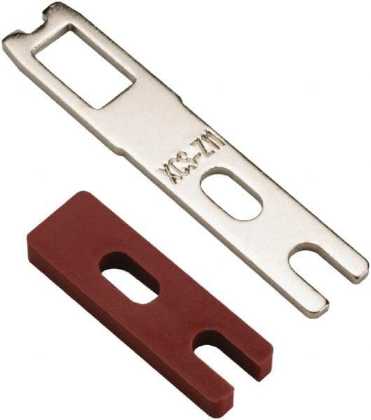 Telemecanique Sensors - 5 Inch Long, Limit Switch Straight Actuator - For Use with XCSPA, XCSTA, XCSTE - Exact Tool & Supply