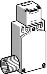 Telemecanique Sensors - 3NC Configuration, Multiple Amp Level, Plastic Key Safety Limit Switch - 52mm Wide x 30mm Deep x 115mm High, IP67 Ingress Rating - Exact Tool & Supply