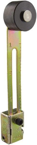 Square D - 11-1/2 Inch Long, Limit Switch Adjustable Roller Lever - Nylon Roller, For Use with 9007A, 9007AW, 9007B, 9007C, 9007N, 9007T10, 9007T5 - Exact Tool & Supply