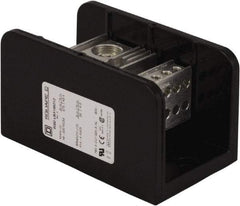 Square D - 1 Pole, 620 (Aluminium), 760 (Copper) Amp, Phenolic Power Distribution Block - 600 VAC, 2 Primary Connection - Exact Tool & Supply