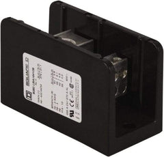 Square D - 1 Pole, 270 (Aluminium), 335 (Copper) Amp, Phenolic Power Distribution Block - 600 VAC, 1 Primary Connection - Exact Tool & Supply