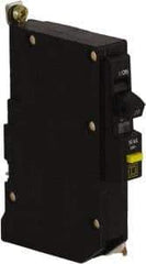 Square D - 15 Amp, 120 VAC, 1 Pole, Bolt On Residual Current Circuit Breaker with Overcurrent Protection - 14-8 AWG - Exact Tool & Supply