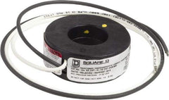 Square D - 60 Amp AC Input, 5 Amp AC Output, Panel Meter Current Transformer - Flying Lead Terminal, For Use with AC Ammeter - Exact Tool & Supply
