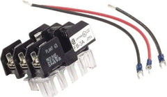 Square D - 3 Pole, 120 Volt, Fuse Block - 13/32 Inch Diameter x 1-1/2 Inch Fuse Length - Exact Tool & Supply