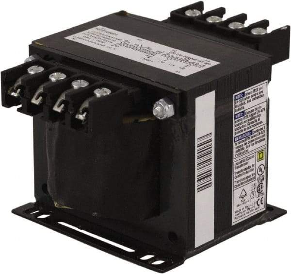 Square D - 1 Phase, 250 VA, Control Transformer - 176°F Temp Rise - Exact Tool & Supply