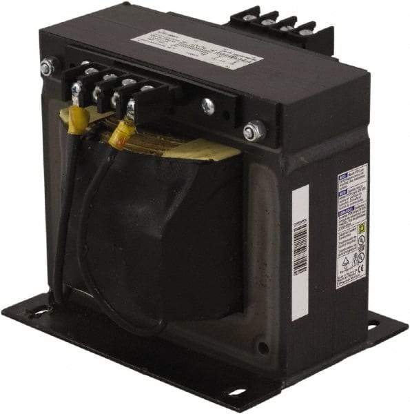 Square D - 1 Phase, 1,500 VA, Control Transformer - 239°F Temp Rise - Exact Tool & Supply
