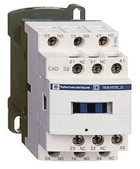 Schneider Electric - 2NC/3NO, 240 VAC at 50/60 Hz Control Relay - 17 V - Exact Tool & Supply