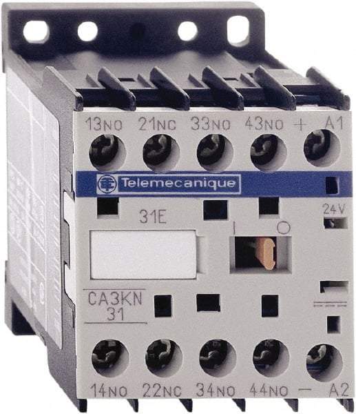 Schneider Electric - 2NC/2NO, 125 VDC Control Relay - 17 V - Exact Tool & Supply