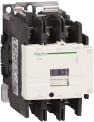 Schneider Electric - 3 Pole, 24 Coil VAC at 50/60 Hz, 95 Amp at 440 VAC, Nonreversible IEC Contactor - Bureau Veritas, CCC, CSA C22.2 No. 14, DNV, EN/IEC 60947-4-1, EN/IEC 60947-5-1, GL, GOST, LROS, RINA, UL 508 - Exact Tool & Supply