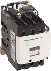 Schneider Electric - 3 Pole, 24 Coil VAC at 50/60 Hz, 65 Amp at 440 VAC and 80 Amp at 440 VAC, Nonreversible IEC Contactor - Exact Tool & Supply