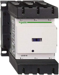Schneider Electric - 3 Pole, 240 Coil VAC at 50/60 Hz, 150 Amp at 440 VAC, Nonreversible IEC Contactor - Bureau Veritas, CCC, CSA, CSA C22.2 No. 14, DNV, EN/IEC 60947-4-1, EN/IEC 60947-5-1, GL, GOST, LROS, RINA, RoHS Compliant, UL 508, UL Listed - Exact Tool & Supply