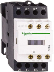Schneider Electric - 4 Pole, 125 Coil VDC, 200 Amp at 440 VAC, Nonreversible IEC Contactor - Bureau Veritas, CCC, CSA, CSA C22.2 No. 14, DNV, EN/IEC 60947-4-1, EN/IEC 60947-5-1, GL, GOST, LROS, RINA, RoHS Compliant, UL 508, UL Listed - Exact Tool & Supply