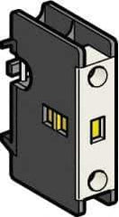 Schneider Electric - Contactor Auxiliary Contact Block - For Use with CR1F, TeSys D and TeSys F - Exact Tool & Supply