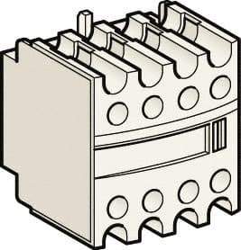 Schneider Electric - Contactor Auxiliary Contact Block - For Use with TeSys D and TeSys F - Exact Tool & Supply