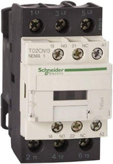 Square D - 3 Pole, 480 Coil VAC, 27 Amp NEMA Contactor - Open Enclosure - Exact Tool & Supply