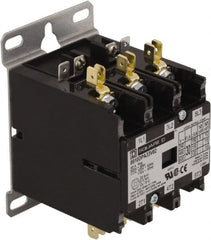 Square D - 3 Pole, 30 Amp Inductive Load, 550 Coil VAC at 50 Hz and 600 Coil VAC at 60 Hz, Definite Purpose Contactor - Exact Tool & Supply