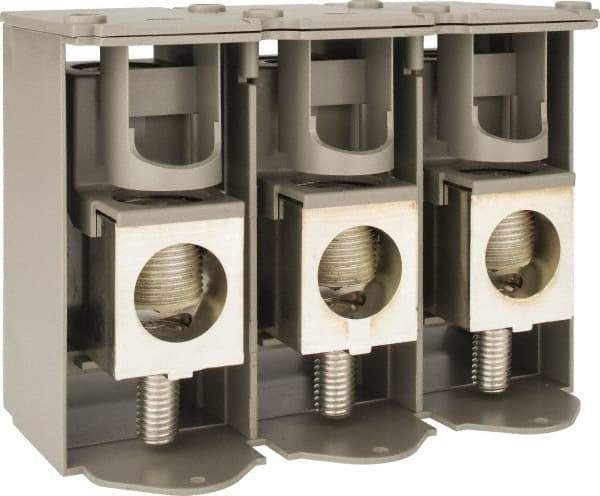 Square D - 600 Amp Circuit Breaker Lug Kit - 2/0 Stranded (Aluminum), 2/0 Stranded (Copper) AWG, Use with Circuit Breakers - Exact Tool & Supply