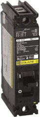 Square D - 20 Amp, 240 VAC, 1 Pole, Individually Mounted Molded Case Circuit Breaker - Thermal Magnetic Trip, 10 kA at 240 VAC Breaking Capacity, 12-4 (Aluminum), 14-4 (Copper) AWG, 4.13 Inch Deep x 6 Inch High x 1-1/2 Inch Wide - Exact Tool & Supply