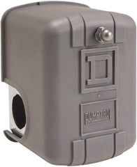Square D - 1 and 3R NEMA Rated, 40 to 100 psi, Electromechanical Pressure and Level Switch - Fixed Pressure, 575 VAC, L1-T1, L2-T2 Terminal, For Use with Square D Pumptrol - Exact Tool & Supply