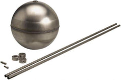 Square D - Pressure and Level Switch Float Kit - Include 2 Rod, 4 Stops and Float, For Use with 9036D, 9036G, 9038A, RoHS Compliant - Exact Tool & Supply