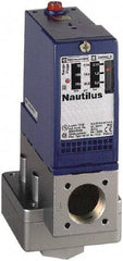 Telemecanique Sensors - 1/4 Inch NPT (Female) Connector, 4 Bar Sensor, Shock and Vibration Resistant, Control Circuit Pressure Sensor - 1.378 Inch Wide, IP66, For Use with OsiSense XM - Exact Tool & Supply