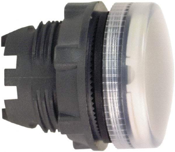 Schneider Electric - Round Pilot and Indicator Light Lens - White - Exact Tool & Supply