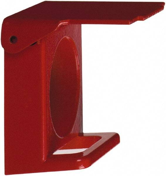 Schneider Electric - Flush Pushbutton Switch Padlock Flap - Red - Exact Tool & Supply