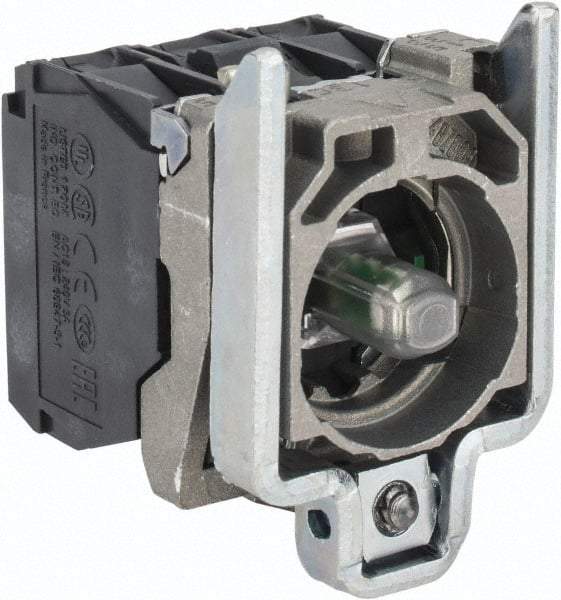 Schneider Electric - 24 V Blue Lens LED Indicating Light - Screw Clamp Connector, Vibration Resistant - Exact Tool & Supply