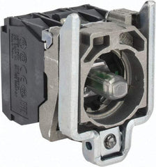 Schneider Electric - 24 V Blue Lens LED Indicating Light - Screw Clamp Connector, Vibration Resistant - Exact Tool & Supply