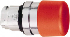 Schneider Electric - 22mm Mount Hole, Extended Mushroom Head, Pushbutton Switch Only - Round, Red Pushbutton, Nonilluminated, Momentary (MO) - Exact Tool & Supply