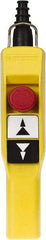 Schneider Electric - 3 Operator, Pushbutton Pendant Control Station - Emergency Stop (Legend) - Exact Tool & Supply