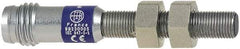 Telemecanique Sensors - PNP, 0.8mm Detection, Cylinder, Inductive Proximity Sensor - 3 Wires, IP67, 5 to 24 VDC, M5x0.5 Thread, 41mm Long - Exact Tool & Supply