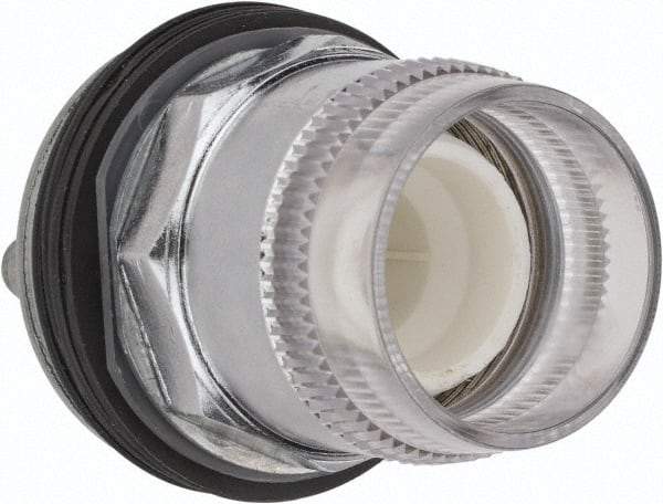Schneider Electric - 30mm Mount Hole, Extended Straight, Pushbutton Switch Only - Round, Momentary (MO), Weatherproof, Dust and Oil Resistant - Exact Tool & Supply