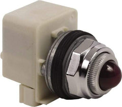 Schneider Electric - 120 VAC Red Lens Indicating Light - Screw Clamp Connector - Exact Tool & Supply