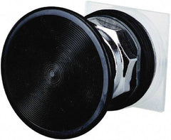 Schneider Electric - 30mm Mount Hole, Extended Straight, Pushbutton Switch Only - Black Pushbutton, Momentary (MO) - Exact Tool & Supply