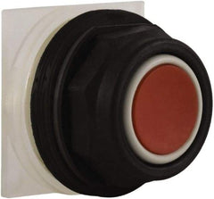 Schneider Electric - 30mm Mount Hole, Extended Straight, Pushbutton Switch Only - Red Pushbutton, Momentary (MO) - Exact Tool & Supply