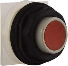 Schneider Electric - 30mm Mount Hole, Extended Straight, Pushbutton Switch Only - Red Pushbutton, Momentary (MO) - Exact Tool & Supply