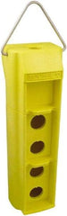 Square D - 5 Hole, 30mm Hole Diameter, Pushbutton Switch Enclosure - Exact Tool & Supply
