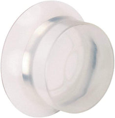 Schneider Electric - Extended Straight Flush Pushbutton Switch Boot - Clear, Round Button - Exact Tool & Supply