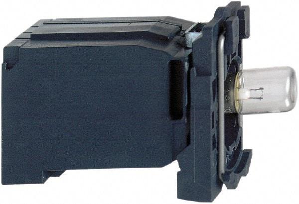 Schneider Electric - 230-240 VAC at 50/60 Hz Incandescent Indicating Light - Screw Clamp Connector, Vibration Resistant - Exact Tool & Supply