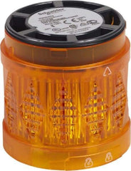 Schneider Electric - LED Lamp, Orange, Steady, Stackable Tower Light Module - 24 VAC/VDC, 40 Milliamp, IP65 Ingress Rating, Base Mount - Exact Tool & Supply